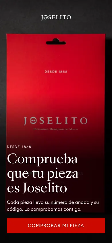 Pantalla de una demo de alimentación gourmet: comprueba que tu pieza es auténtica.